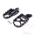 Juego de reposapi&eacute;s negro Motocross para BMW F 650 650 F 700 800 F 800 800 R 1200 GS
