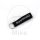 Soft keychain black with Kawasaki print
