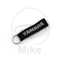Soft-Schl&uuml;sselanh&auml;nger schwarz mit Yamaha-Aufdruck