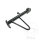Supporto laterale nero per AGM AJS Benzhou Ering Flex Tech Huatian Jonway Rex  
