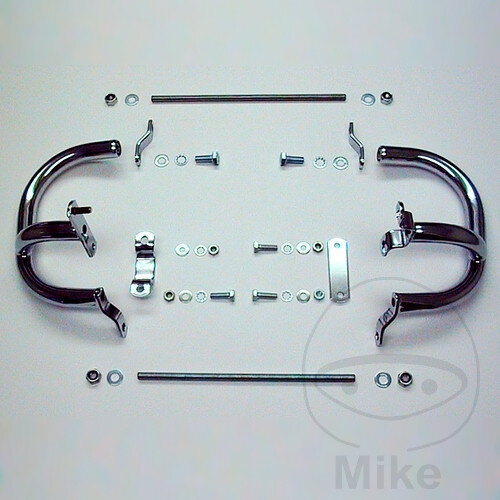 Protection guard set front chrome for Suzuki GS 500 # 1989-2000