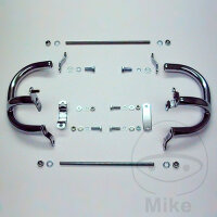 Juego de protecciones delanteras cromadas para Suzuki GS...