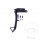 Supporto laterale nero per Gilera Runner 50 2002-2004 # Piaggio NRG 50 2001-2004