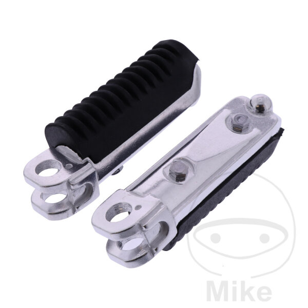 Footpegs set front complete for Suzuki GSF 400 600 1200 GSX 750 GSX-R 1100
