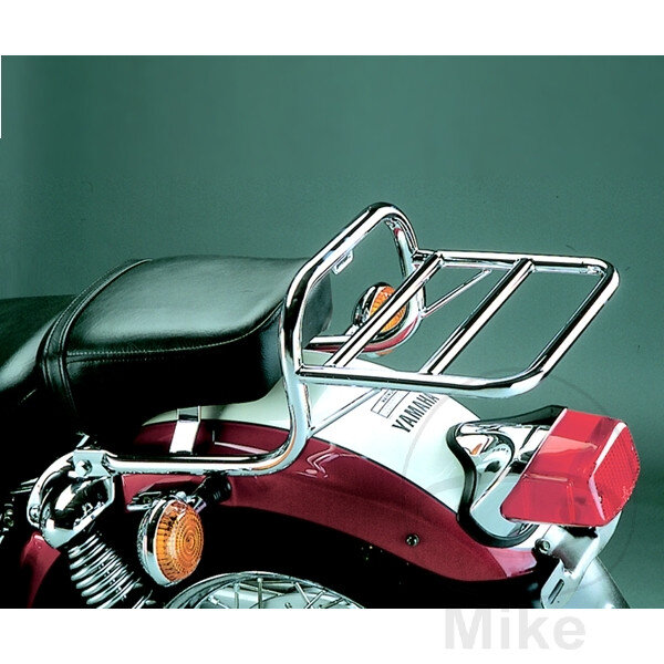 Porte-bagages arri&egrave;re chrom&eacute; pour Yamaha XV 535 Virago # 1988-2003