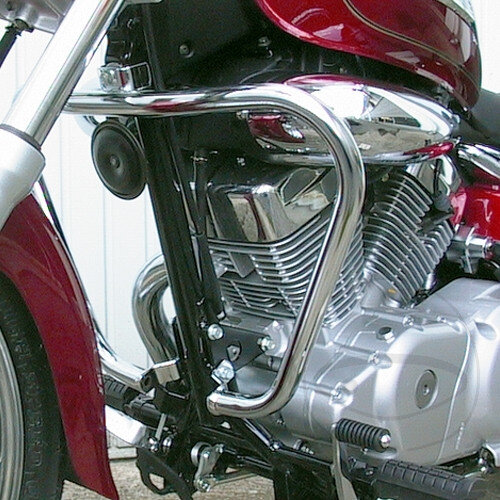 Protector delantero cromado para Suzuki VL 125 LC Intruder # 2000-2008