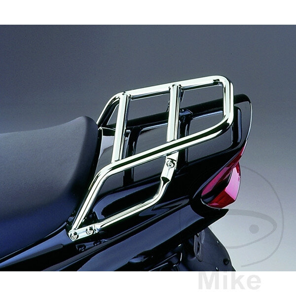 Porte-bagages arri&egrave;re chrom&eacute; pour Yamaha XJR 1200 1995-1998 # XJR 1300 1999-2012