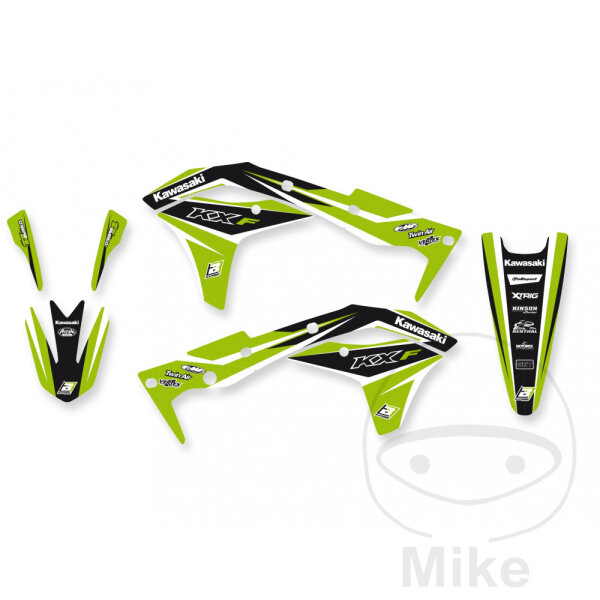 Set de pegatinas BBR Dream 4 para Kawasaki KX-F 250 # 2017-2020