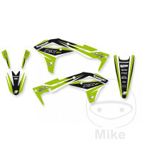 Jeu dautocollants BBR Dream 4 pour Kawasaki KX-F 250 #...