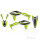 Set de pegatinas BBR Dream 4 para Kawasaki KX-F 250 # 2017-2020