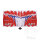 Sticker radiator fins BBR Replica HRC 2019 for Honda CRF 250 # 2010-2014