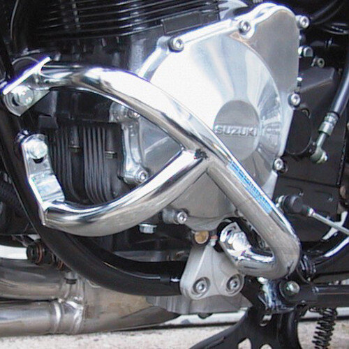 Protection guard set front chrome for Suzuki GSF 1200 96-06 # GSX 1200 99-00