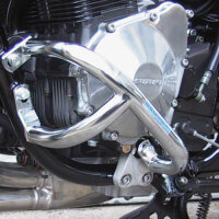 Juego de protecciones delanteras cromadas para Suzuki GSF...