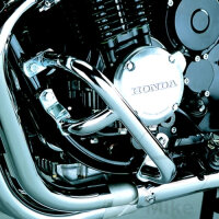 Juego de protecciones delanteras cromadas para Honda CB...