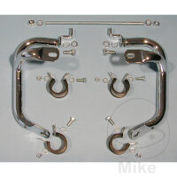 Juego de protecciones delanteras cromadas para Honda CB...