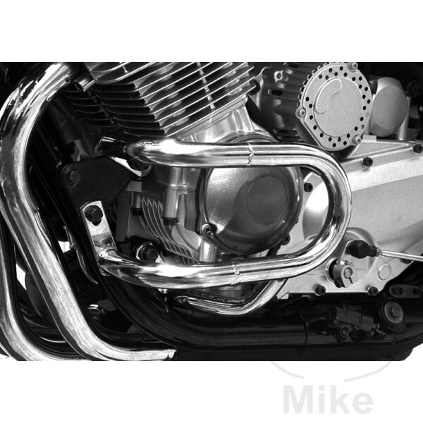 Jeu darceaux de protection avant chrom&eacute; pour Yamaha XJ 900 Diversion S # 95-03
