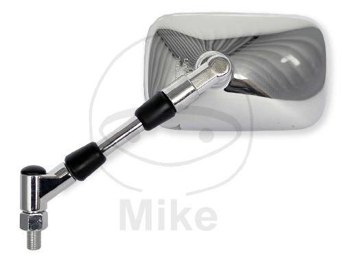 Specchio cromato sinistro JMP per Suzuki GZ 125 250 Marauder VZ 800 Intruder VL 1500