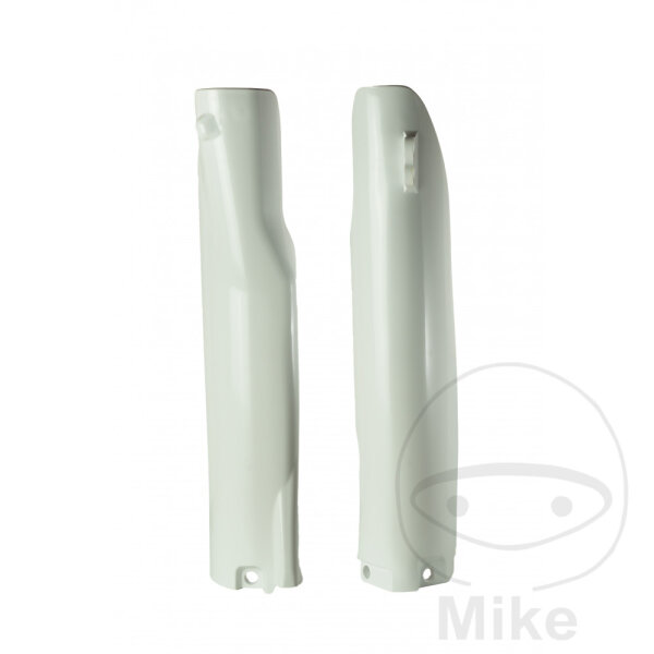 Fork protection set white for Yamaha WR-F 250 450 # 2006-2019