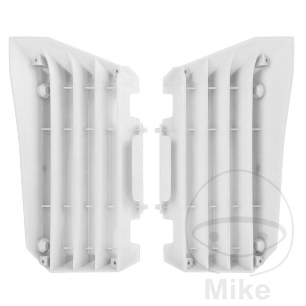 Radiator fins protection set white for Yamaha WR-F YZ-F 250 450