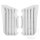 Radiator fins protection set white for Yamaha WR-F YZ-F 250 450