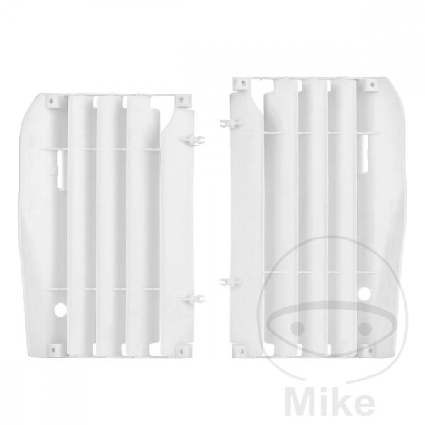 Radiator fins protection set white for Honda CRF 250 R # 2010-2013