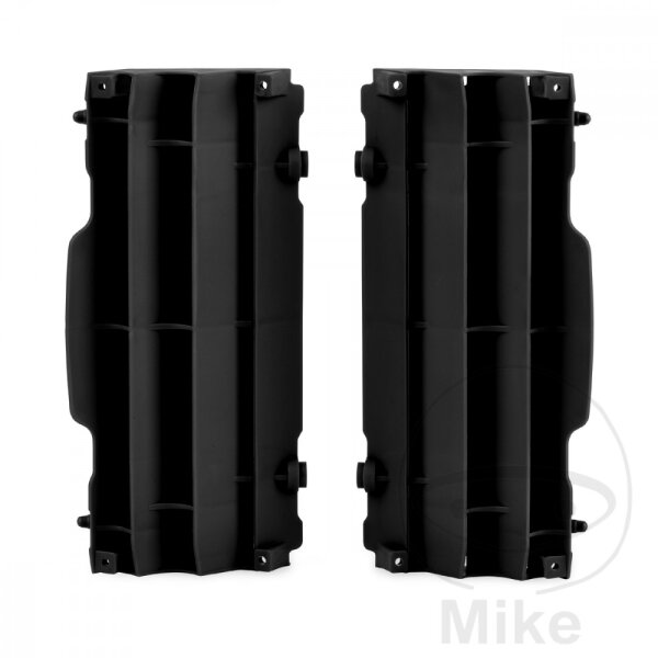 Jeu dailettes de protection du radiateur noir pour Husqvarna KTM 125 150 200 250 300 350