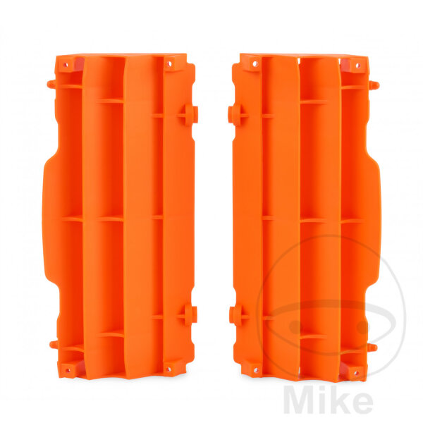 Jeu dailettes de protection du radiateur orange pour Husqvarna KTM 125 200 250 300 350