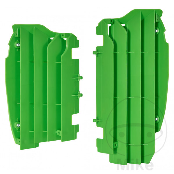 Jeu de protection des ailettes du radiateur vert 05 pour Kawasaki KX-F 450 # 12-15