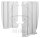 Radiator fins protection set white for Suzuki RM-Z 450 # 2008-2017