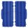 Jeu de protection des ailettes du radiateur bleu pour Husqvarna 125 250 350 450 501