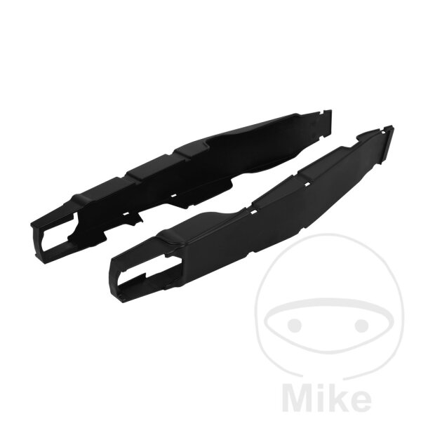 Swing arm protector set black for Honda CR 125 04-07 # CRF 250 X 08-19