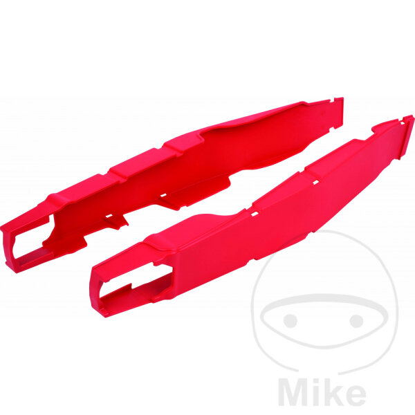 Swing arm protector set red 04 for Honda CR 125 04-07 # CRF 250 X 08-19