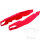Swing arm protector set red 04 for Honda CR 125 04-07 # CRF 250 X 08-19