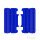 Jeu de protection des ailettes du radiateur bleu 98 pour Yamaha YZ 125 250 # 06-20