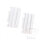 Radiator fins protection set white for Yamaha YZ 125 250 # 2006-2020