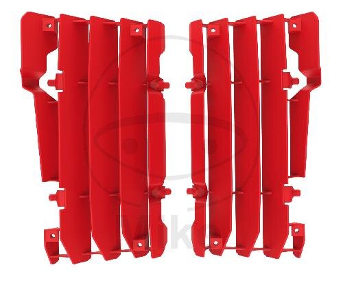 Jeu de protection des ailettes du radiateur rouge pour Beta RR 250 300 350 400 430