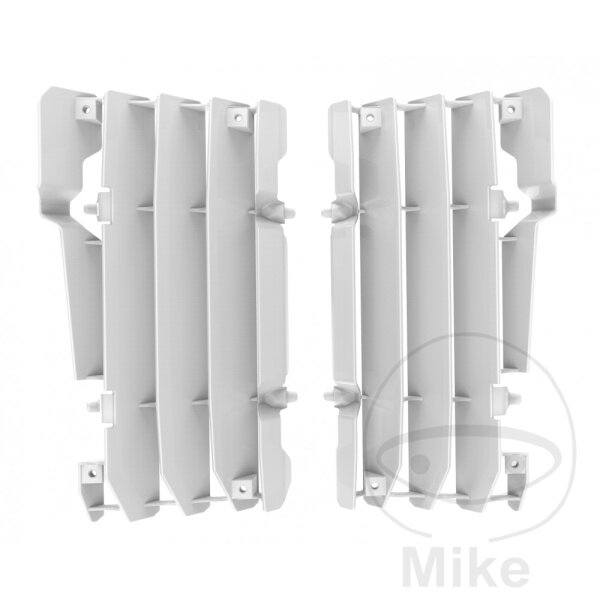 Jeu dailettes de protection du radiateur blanc pour Beta RR 250 300 350 400 430 450 480