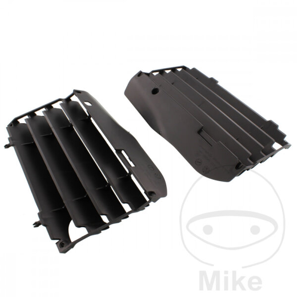 Jeu dailettes de protection du radiateur noir pour Honda CRF 450 R # 2009-2012