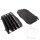 Jeu dailettes de protection du radiateur noir pour Honda CRF 450 R # 2009-2012