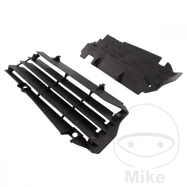 Radiator fins protection set black for Kawasaki KX-F 250 # 2017-2019