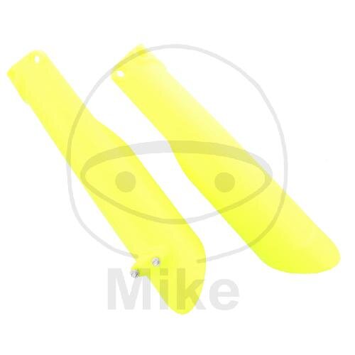 Fork protection set yellow fluorescent for Husqvarna KTM 125 150 250 300 350 450 500