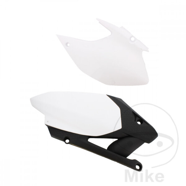 Side panel set black white for Yamaha WR-F 250 07-14 # WR-F 450 07-11