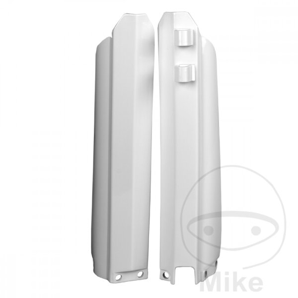 Fork protection set white for Yamaha WR-F 250 400 YZ 125 250 YZ-F 250 400 426