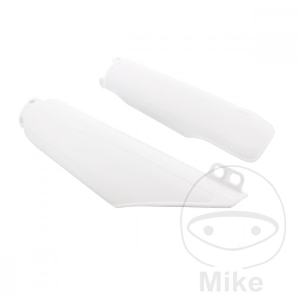 Fork protection set white for Honda CR 125 250 500 95-03 # CRF 450 02-03