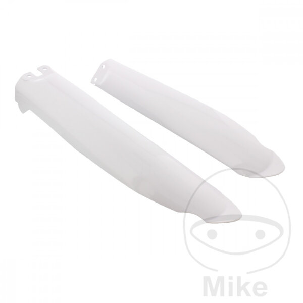 Fork protection set white for Kawasaki KX 125 250 500 # 1994-2003
