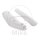 Fork protection set white for Suzuki RM 125 250 # 2001-2006
