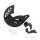Bremsscheibe Gabel Schutz unten schwarz f&uuml;r Yamaha YZ 125 250 YZ-F 250 450 # 08-22