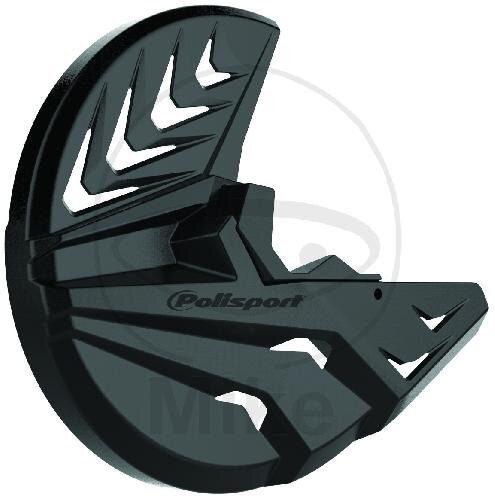 Brake disc fork protection bottom black for Kawasaki KX 250 F 13-19 # KX 450 F 15-19