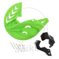 Bremsscheibe Gabel Schutz unten gr&uuml;n 05 schwarz...