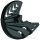Disque de frein Fourche Protection inf&eacute;rieure noire pour Husaberg Husqvarna KTM Sherco